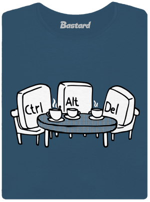 Nerozluční kamaráti dámske tričko prémium Petrol Blue