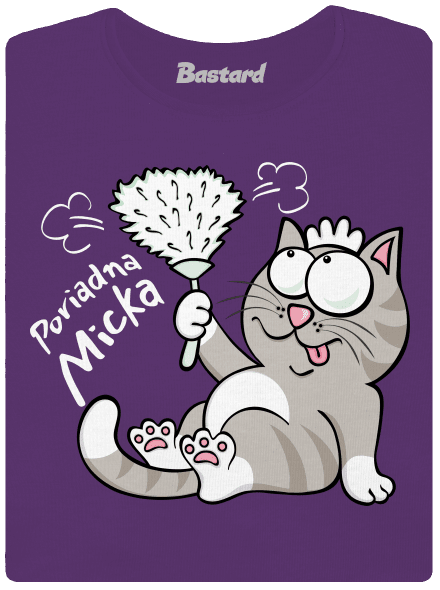 Macko a Micka dámske tričko prémium Purple