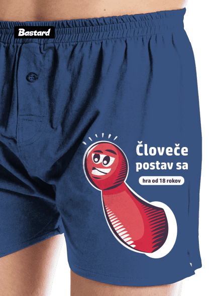 Človeče postav sa pánske trenky Blue