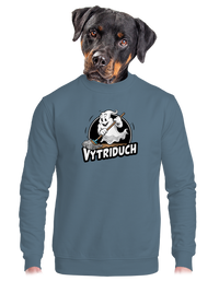 unisex mikina bez kapucne