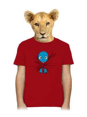 Bubák detské tričko Red