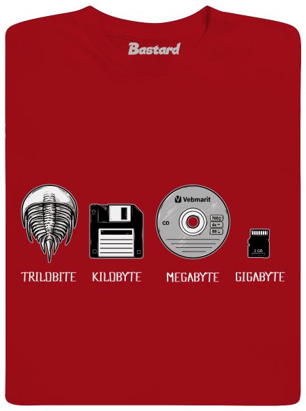 Trilobite detské tričko Red