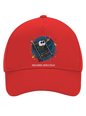 Padá server šiltovka baseballka Classic Red
