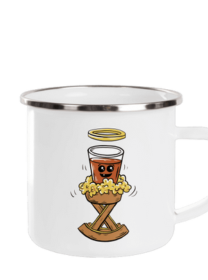 Panáčik v jasličkách plecháčik White