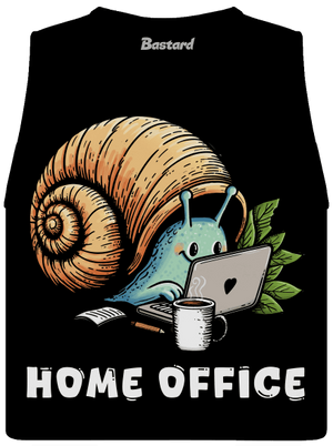 Slimákov home office dámske tielko voľné Black