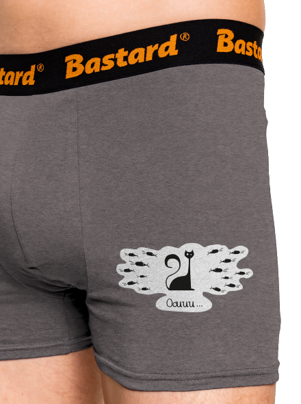 Oouuu boxerky Gray Melange