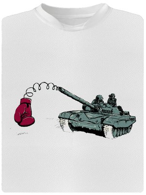 Tank pánske športové tričko White