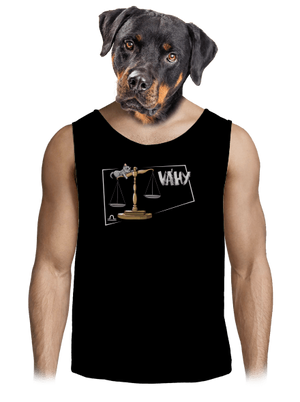 Mačací horoskop: Váhy pánske tielko Black