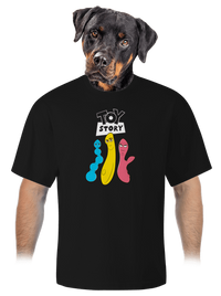 unisex tričko oversized