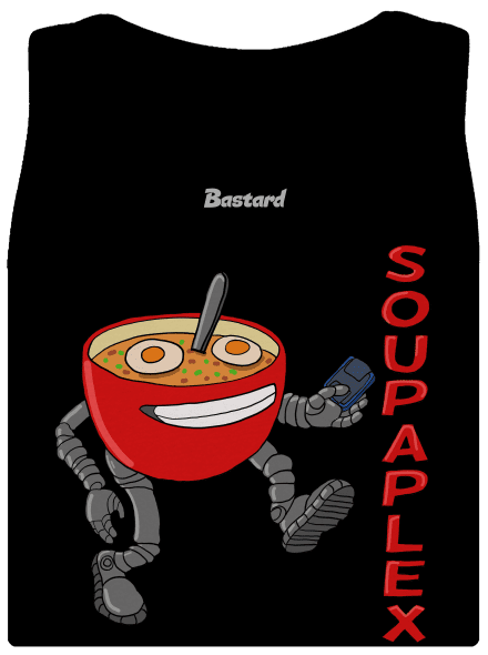 Soupaplex dámske tielko klasické Black