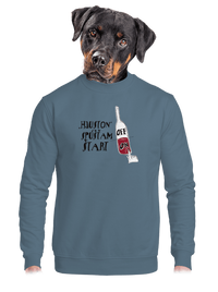 unisex mikina bez kapucne