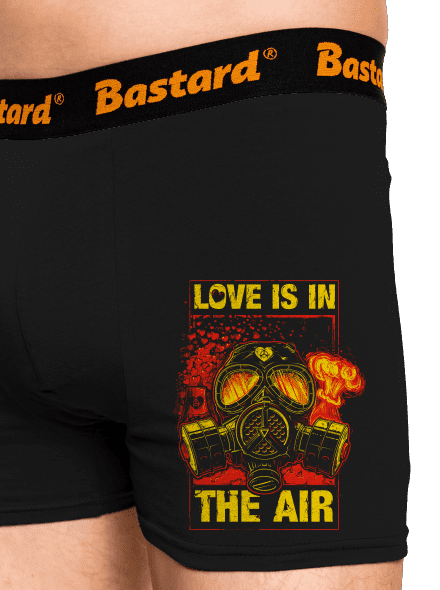 Love is in the Air boxerky Black