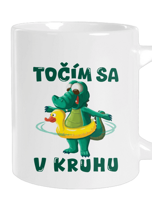 Točím sa v kruhu veľký hrnček White