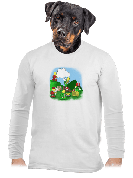 Ako sa stavia nový level? pánske dlhý rukáv White