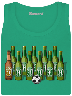 Futbalová jedenástka dámske tielko klasické Mint Mal