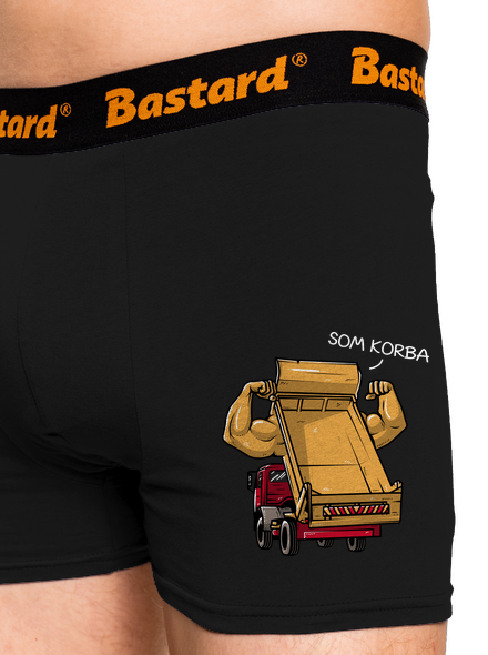 Korba boxerky Black