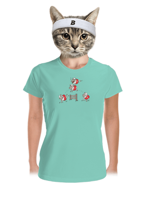 dámske športové tričko