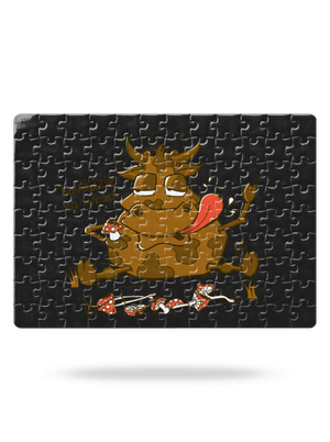 Hovädzie na hubách puzzle White