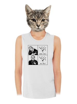 Cimrman: Copak jmelí dámske tielko voľné White