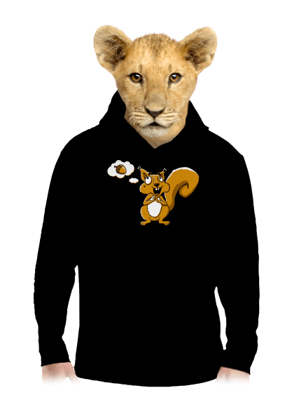 Doba ľadová detská mikina klokanka Black