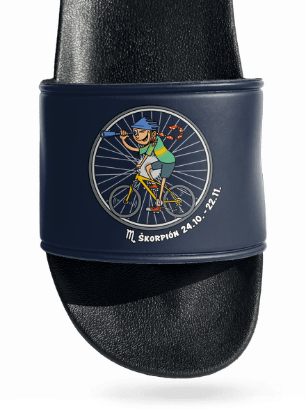 Cyklistický horoskop: Škorpión šľapky Navy
