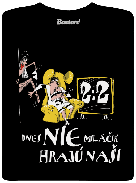 Hrajú naši pánske tričko Black