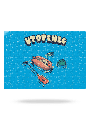 Utopenec puzzle White