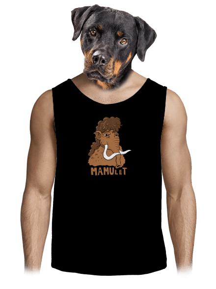 Mamulet pánske tielko Black