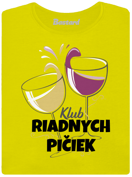 Klub riadnych pičiek dámske tričko prémium Lemon