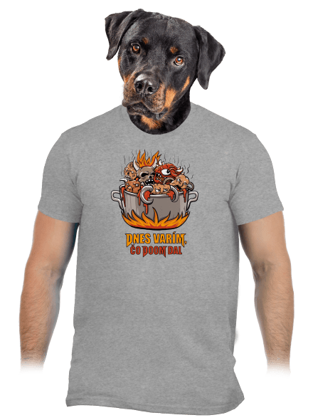 Čo Doom dal pánske tričko Sport Grey