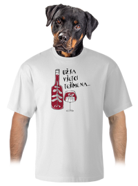 unisex tričko oversized