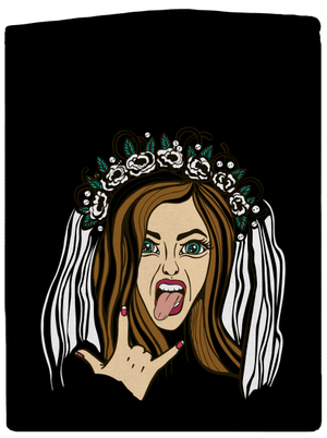 Rozlúčka so slobodou dámska mikina na zips Black