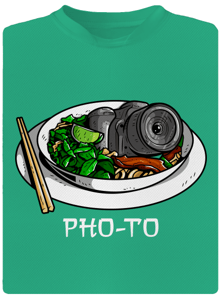 Pho-to pánske športové tričko Mint Mal