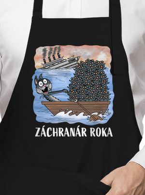 Záchranár roka zástera Black