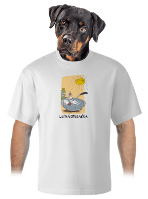 unisex tričko oversized