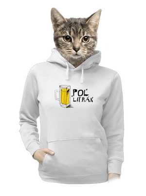 dámska mikina klokanka