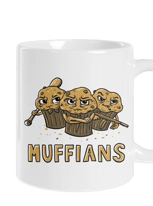 Muffians klasický hrnček White