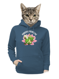 dámska mikina klokanka