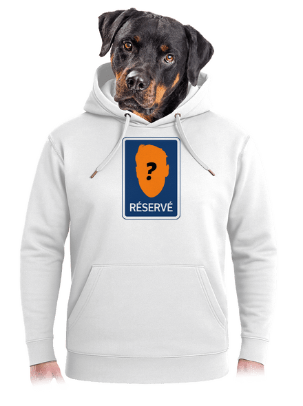 Značka réservé unisex mikina premium Snowwhite