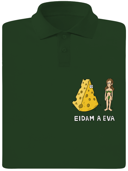 Eidam a Eva pánska polokošeľa Bottle Green Mal