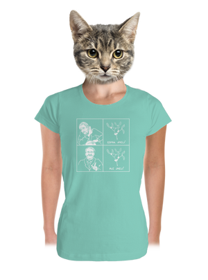 Cimrman: Copak jmelí dámske tričko prémium Mint Mal