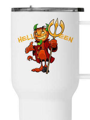 Helloween termohrnček White