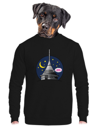 unisex mikina bez kapucne