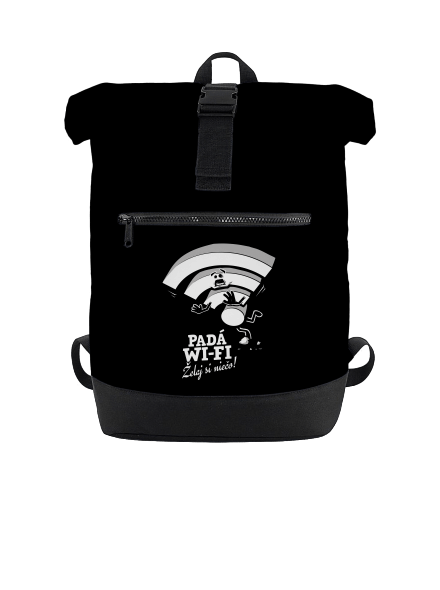 Padá wi-fi batoh Black