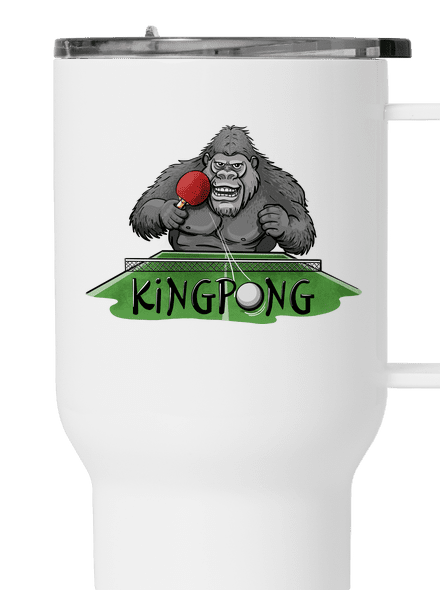 King pong termohrnček White
