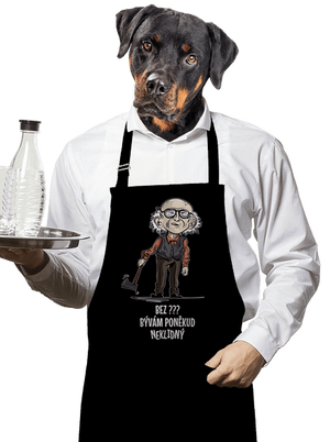 Neklidný - vlastný text zástera Black