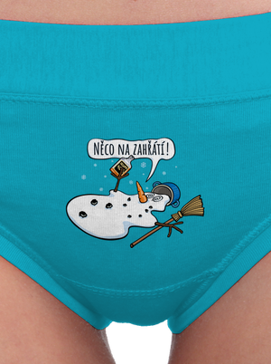 Niečo na zahriatie dámske nohavičky Turquoise