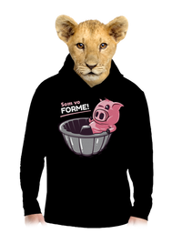 detská mikina klokanka