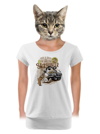 dámske tričko s lemom