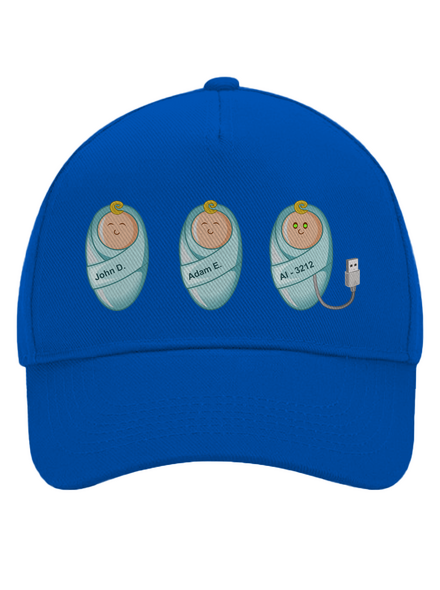 AI baby šiltovka baseballka Bright Royal